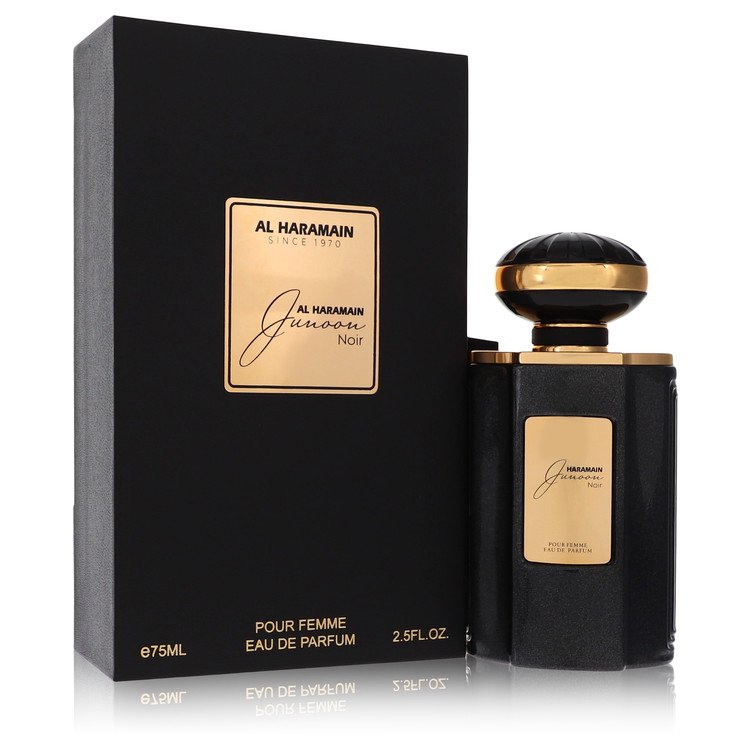 Al Haramain Junoon Noir Eau De Parfum Spray 2.5 oz (75 ml) for Women