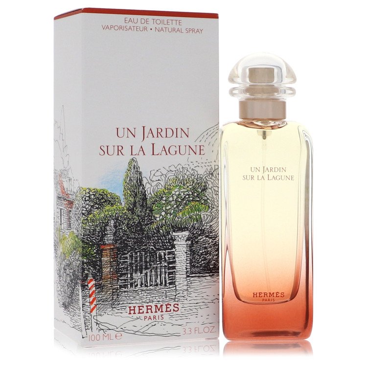 Herm‚àö¬Æs A Garden on the Lagoon Eau De Toilette Spray 3.3 oz / 100 ml for Women