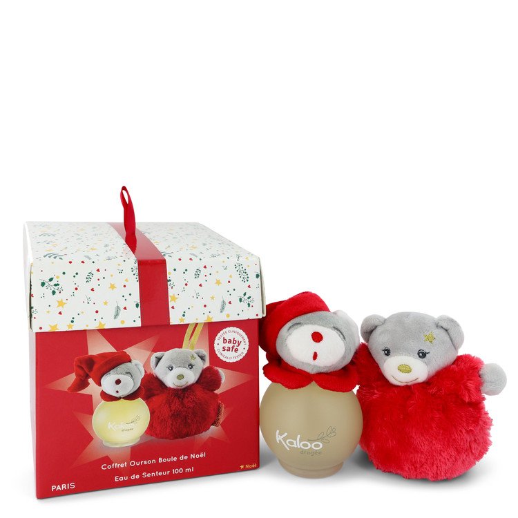 Kaloo Christmas Eau De Senteur Spray 3.4 oz/100 ml for Women with Free Christmas Bear Ornament