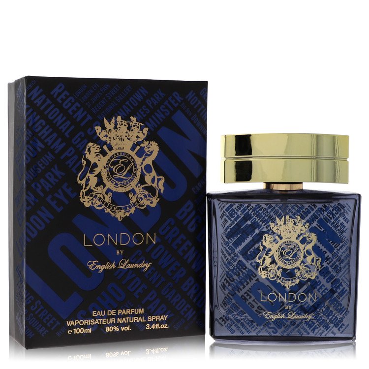 English Laundry London Eau de Parfum Spray for Men, 3.4 oz / 100 ml