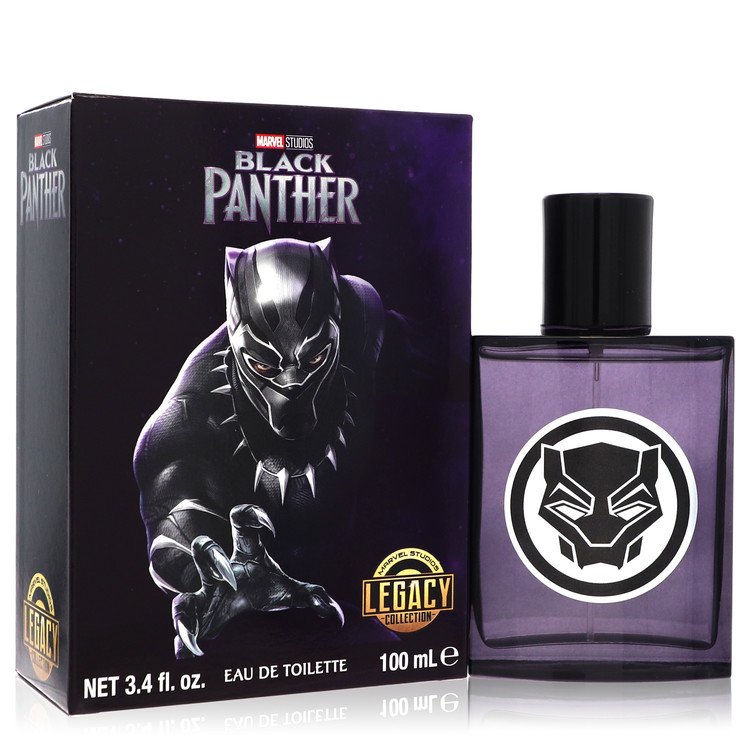 BLACK PANTHER Marvel Eau De Toilette Spray for Men, 3.4 oz / 100 ml