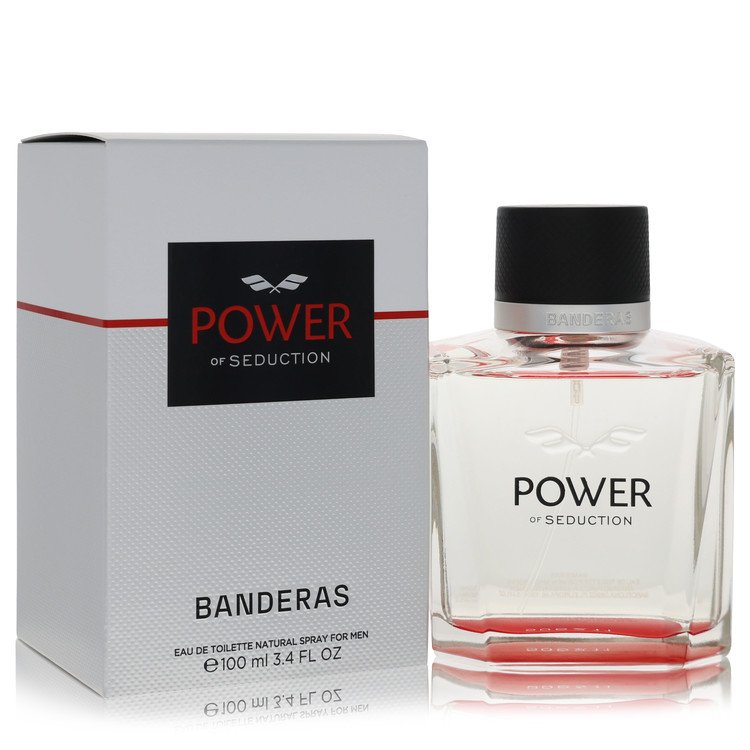 Antonio Banderas Power of Seduction Eau de Toilette Spray for Men, 3.4 oz / 100 ml