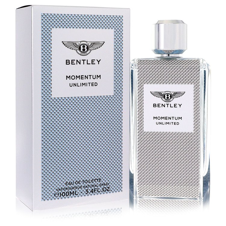 Bentley Momentum Unlimited Eau de Toilette Spray for Men, 3.4 oz / 100 ml
