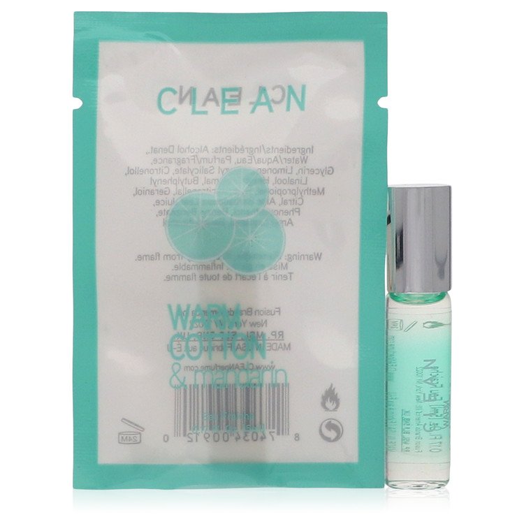 Clean Warm Cotton & Mandarin by Clean Mini Eau Fra‚àö√Üche 0.17 oz / 5 ml for Women