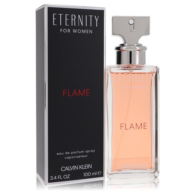 Calvin Klein Eternity Flame Eau de Parfum Spray 3.4 oz / 100 ml for Women