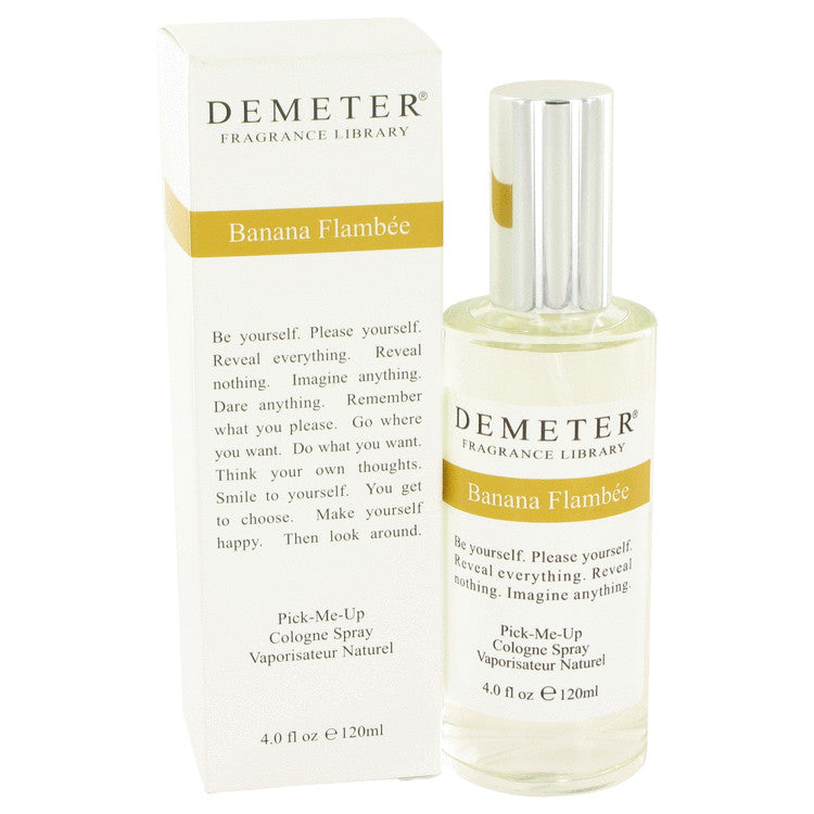Demeter Banana Flamb‚àö¬© Cologne Spray for Women, 4 oz / 118 ml