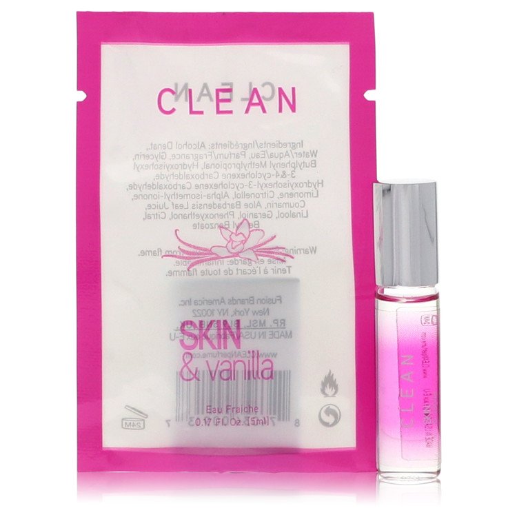 Clean Skin and Vanilla by Clean Mini Eau Fra‚àö√Üche 0.17 oz / 5 ml for Women