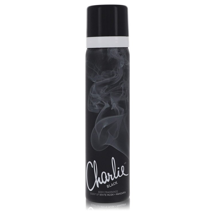 Charlie Black by Revlon Body Fragrance Spray 2.5 oz / 74 ml for Women