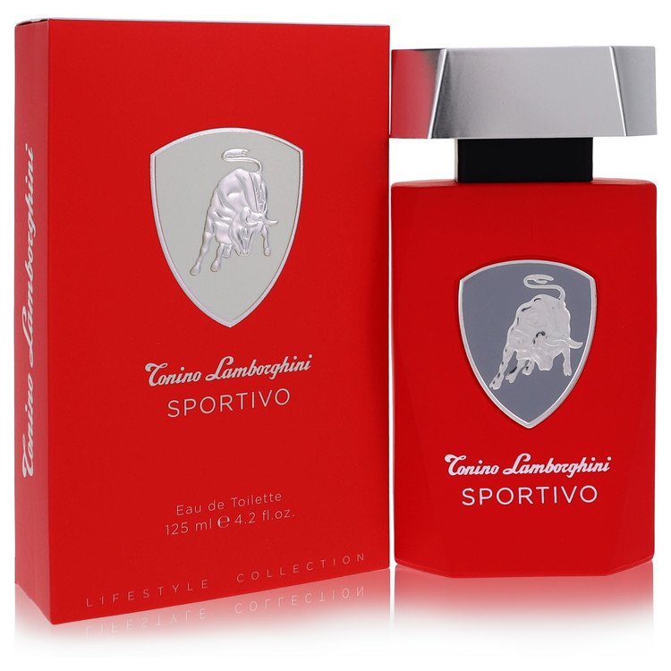 Lamborghini Sportivo by Tonino Lamborghini Eau de Toilette Spray 4.2 oz (125 ml) for Men
