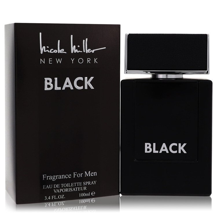 Nicole Miller Black Eau de Toilette Spray 3.4 oz / 100 ml for Men