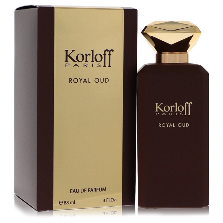 Korloff Royal Oud Unisex Eau De Parfum Spray 3 oz / 90 ml