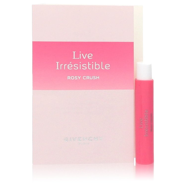 Live Irresistible Rosy Crush by Givenchy Vial Sample 0.03 oz / 0.9 ml for Women