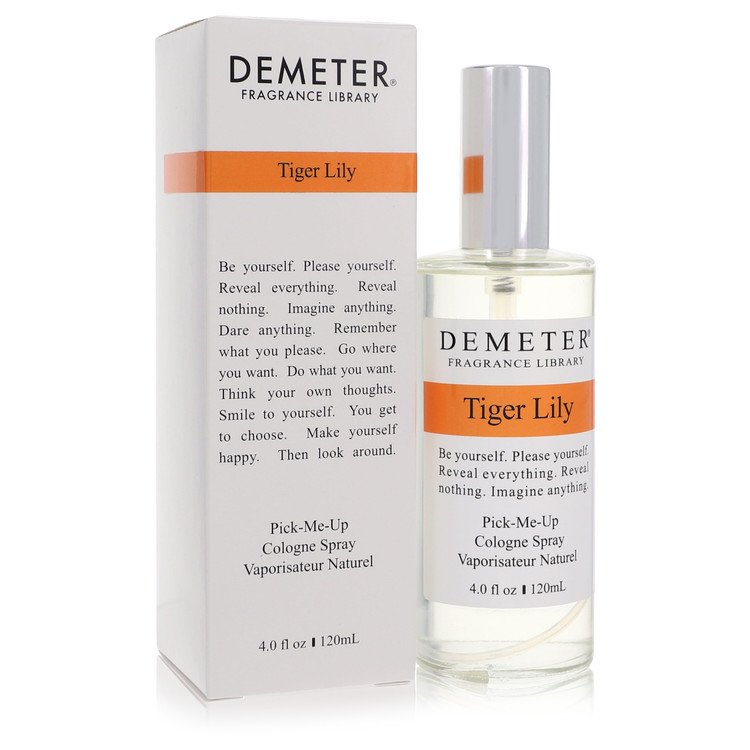 Demeter Tiger Lily Cologne Spray for Women, 4 oz / 118 ml