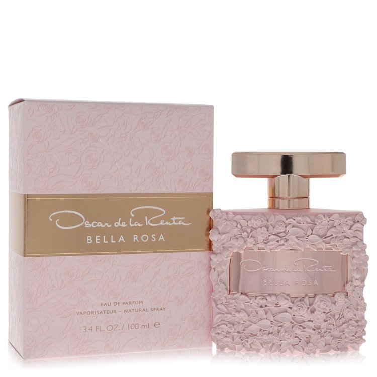 Bella Rosa Eau de Parfum Spray 3.4 oz / 100 ml for Women by Oscar De La Renta