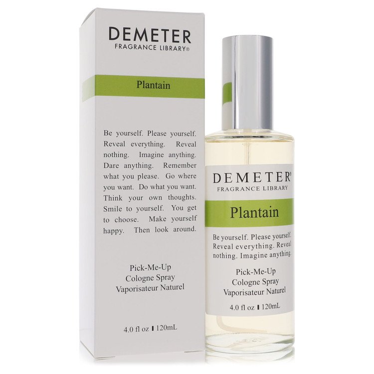 Demeter Plantain Cologne Spray for Women, 4 oz / 118 ml