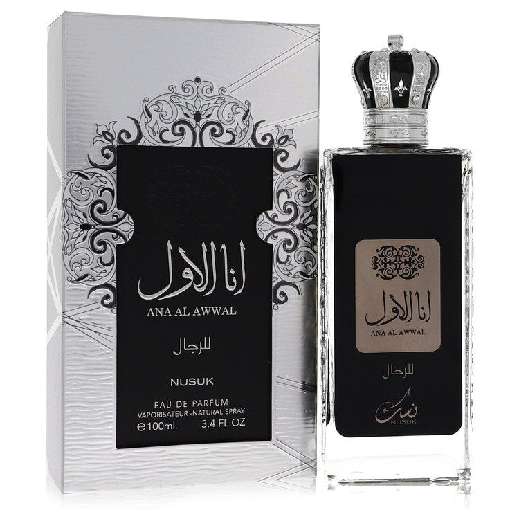 Nusuk Ana Al Awwal Eau De Parfum Spray 3.4 oz (100 ml) for Men