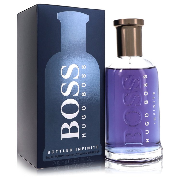 Boss Bottled Infinite Eau De Parfum Spray for Men, 6.7 oz / 200 ml