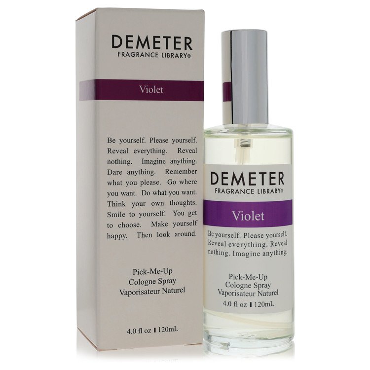 Demeter Violet Cologne Spray for Women, 4 oz / 118 ml