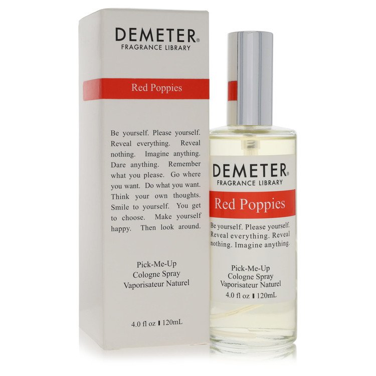Demeter Red Poppies Cologne Spray 4 oz (118 ml) for Women