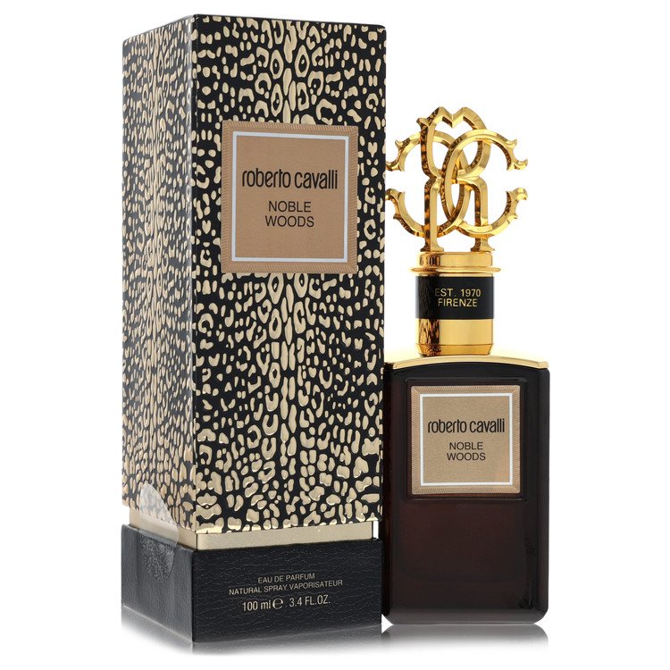 Roberto Cavalli Noble Woods Eau de Parfum Spray 3.4 oz / 100 ml for Men