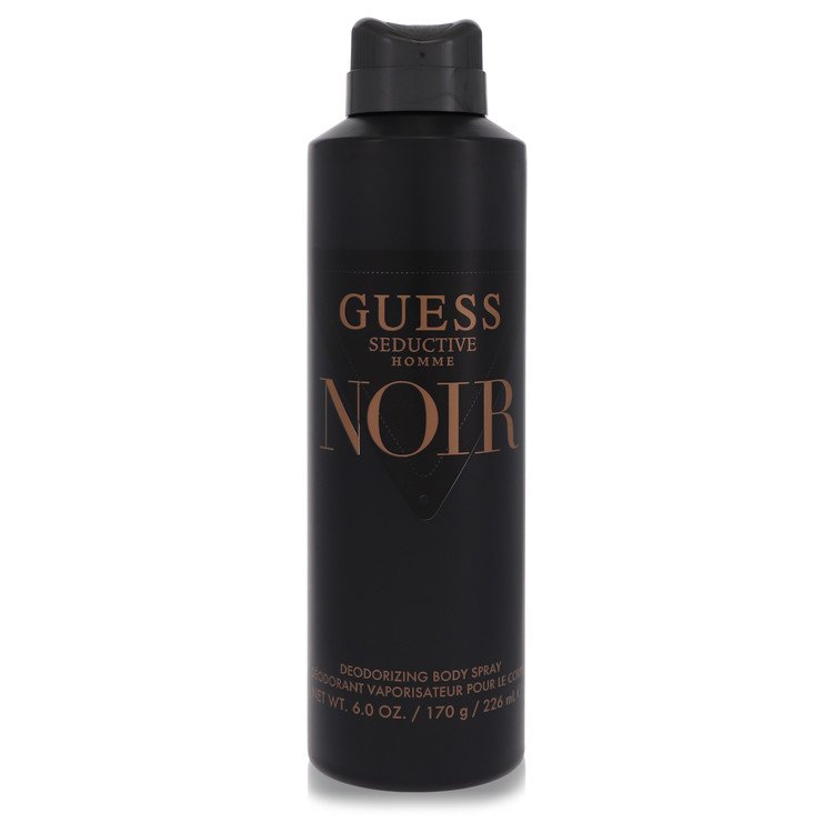 Guess Seductive Homme Noir by Guess Body Spray 6 oz / 177 ml for Men