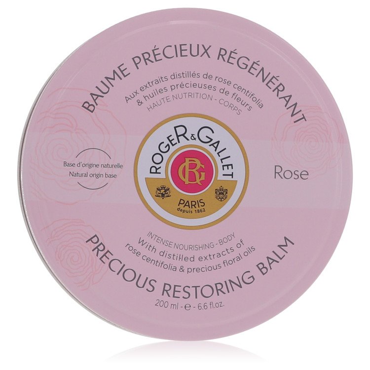 Roger & Gallet Rose Body Balm for Women 6.6 oz / 200 ml