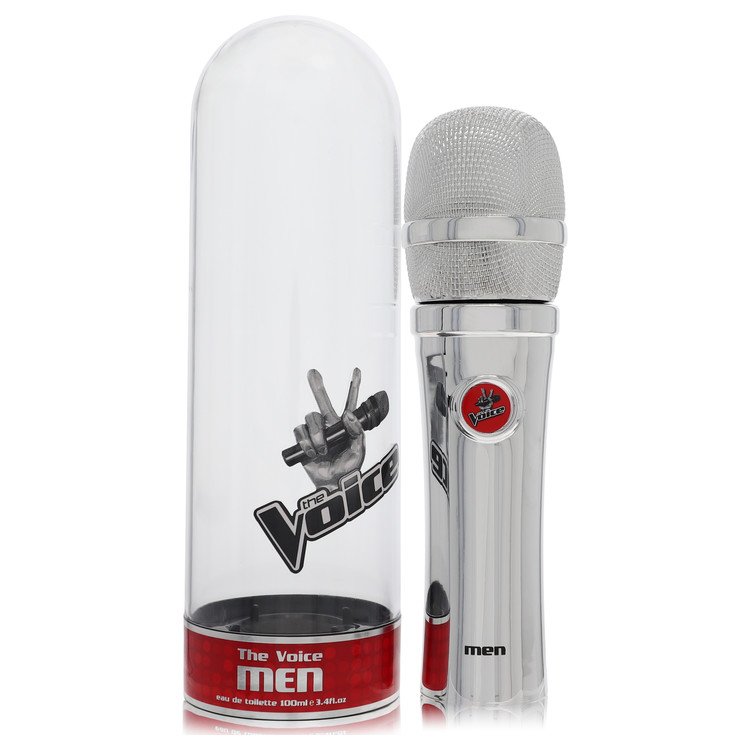 The Voice Silver Eau de Toilette Spray for Men, 3.4 oz / 100 ml