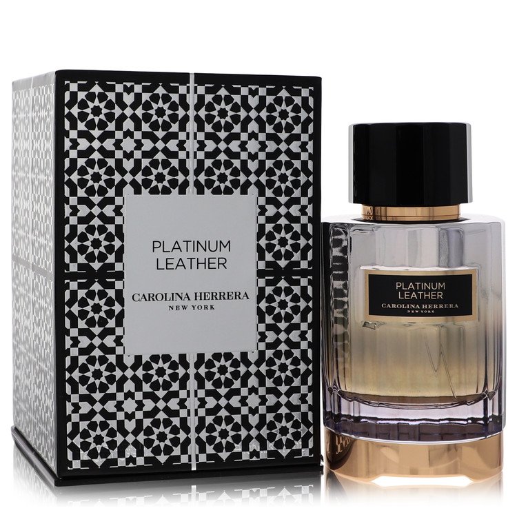 Carolina Herrera Platinum Leather Eau de Parfum Spray 3.4 oz / 100 ml Unisex