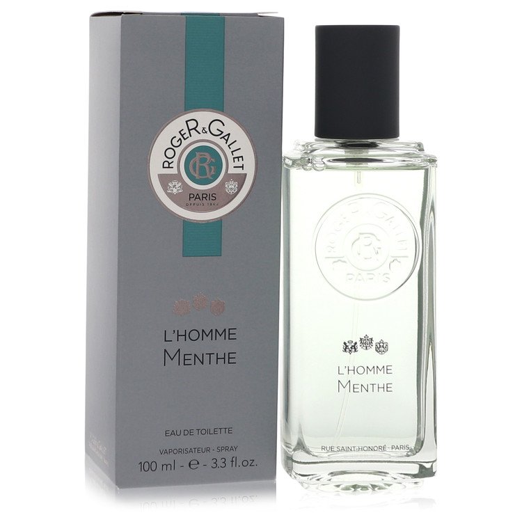 Roger & Gallet L'Homme Menthe Eau De Toilette Spray 3.3 oz / 100 ml for Men