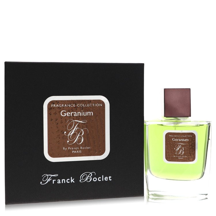 Franck Boclet Geranium Unisex Eau De Parfum Spray, 3.4 oz / 100 ml