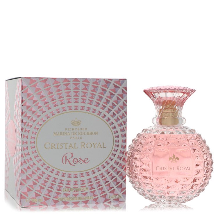 Marina De Bourbon Cristal Royal Rose Eau De Parfum Spray 3.4 oz / 100 ml for Women