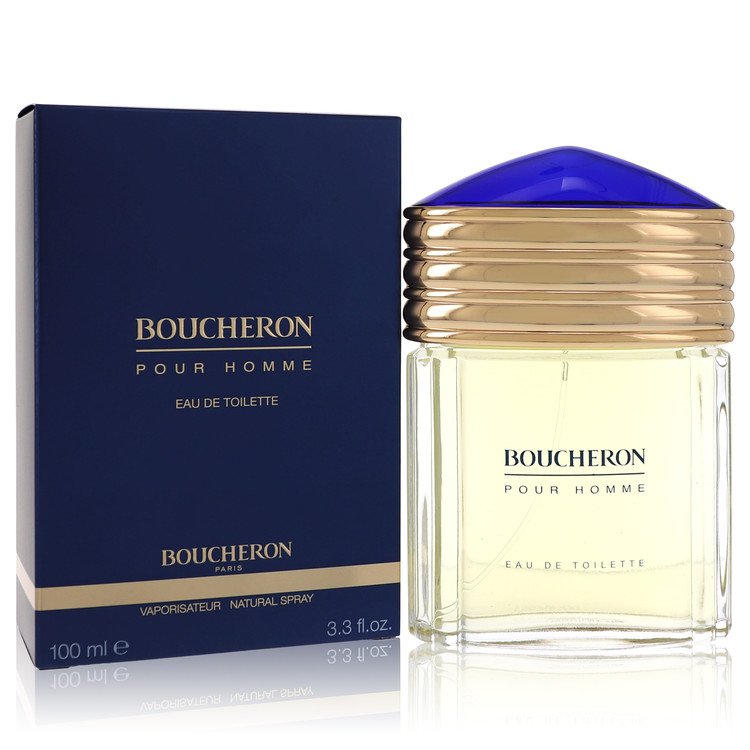 Boucheron Pour Homme Eau de Toilette Spray 3.4 oz / 100 ml for Men
