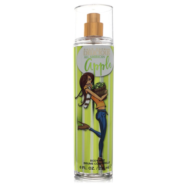 Delicious All American Apple Body Spray by Gale Hayman for Women, 8 oz / 236 ml