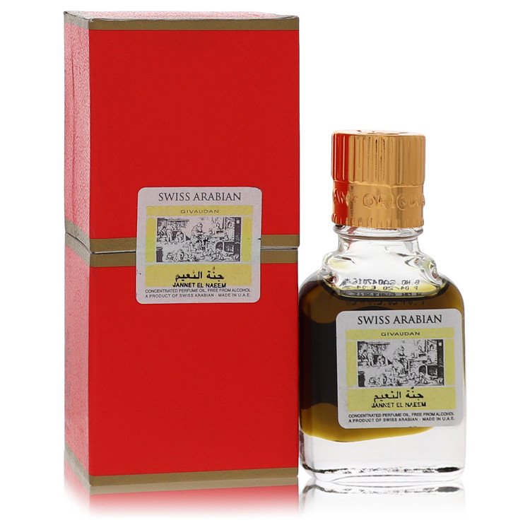 Jannet El Naeem by Swiss Arabian Alcohol-Free Concentrated Perfume Oil Unisex 0.30 oz/9 ml