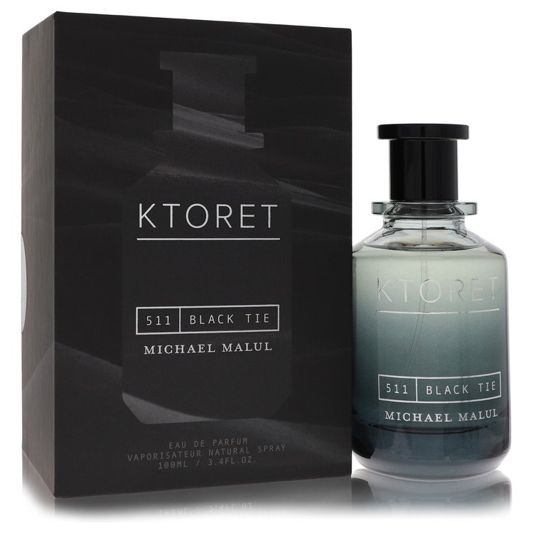 Michael Malul Ktoret 511 Black Tie Eau de Parfum Spray 3.4 oz (100 ml) for Men