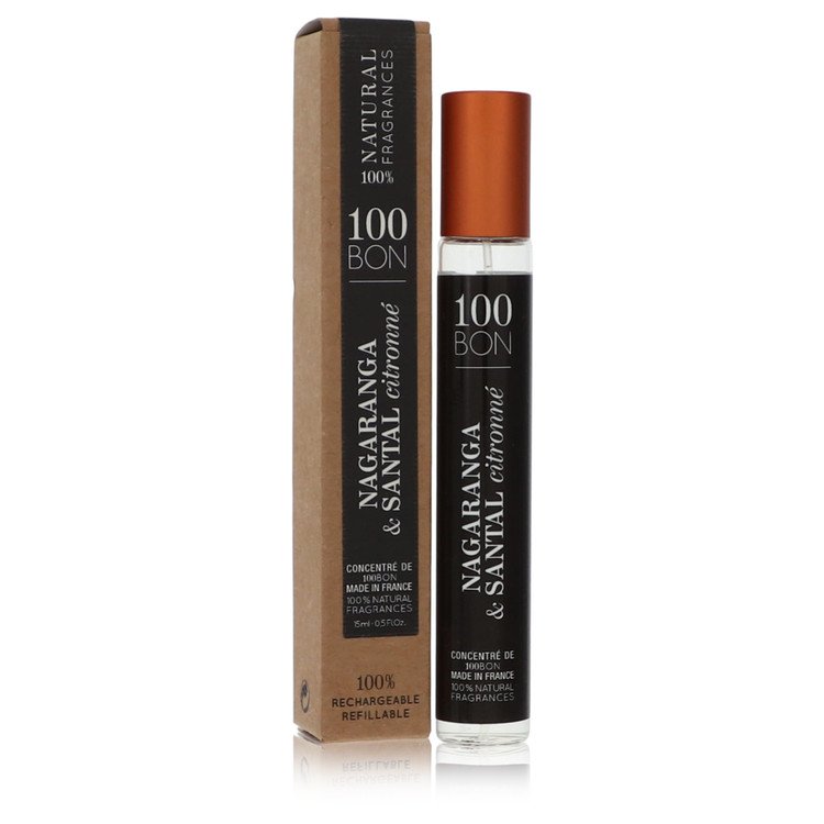 100 Bon Mini Concentrated Perfume - Nagaranga & Lemon Sandalwood 0.5 oz / 15 ml