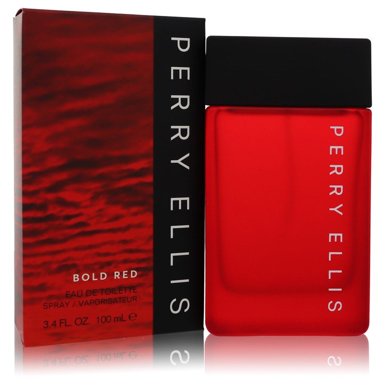 Perry Ellis Bold Red Eau de Toilette Spray 3.4 oz (100 ml) for Men