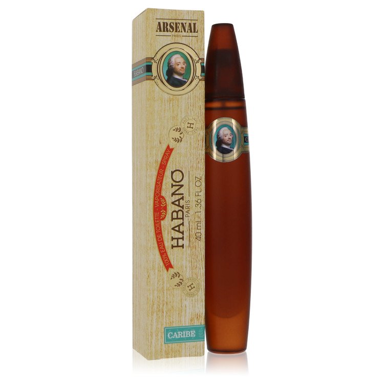 Habano Caribe by Gilles Cantuel Eau De Toilette Spray 1.36 oz / 40 ml for Men