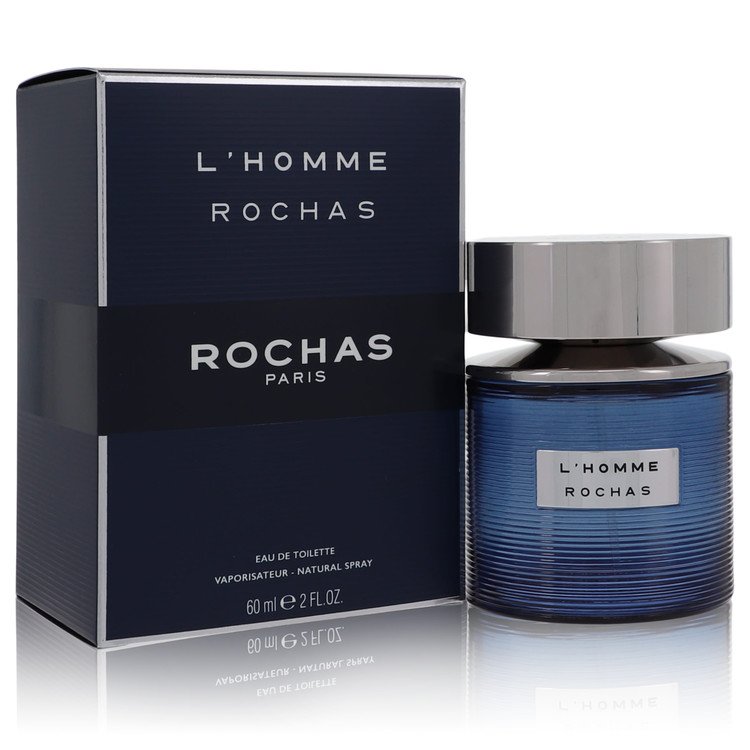 Rochas L'homme Rochas Eau de Toilette Spray for Men, 2 oz / 60 ml
