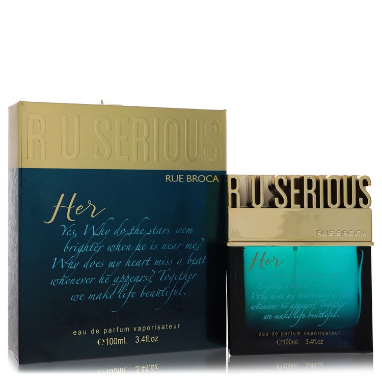 Rue Broca R U Serious Her Eau de Parfum Spray 3.4 oz / 100 ml for Women