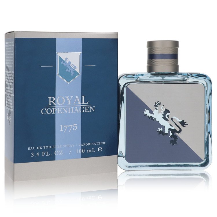 Royal Copenhagen 1775 Eau de Toilette Spray for Men, 3.4 oz / 100 ml