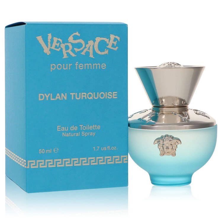 Versace Pour Femme Dylan Turquoise Eau de Toilette Spray 1.7 oz / 50 ml for Women