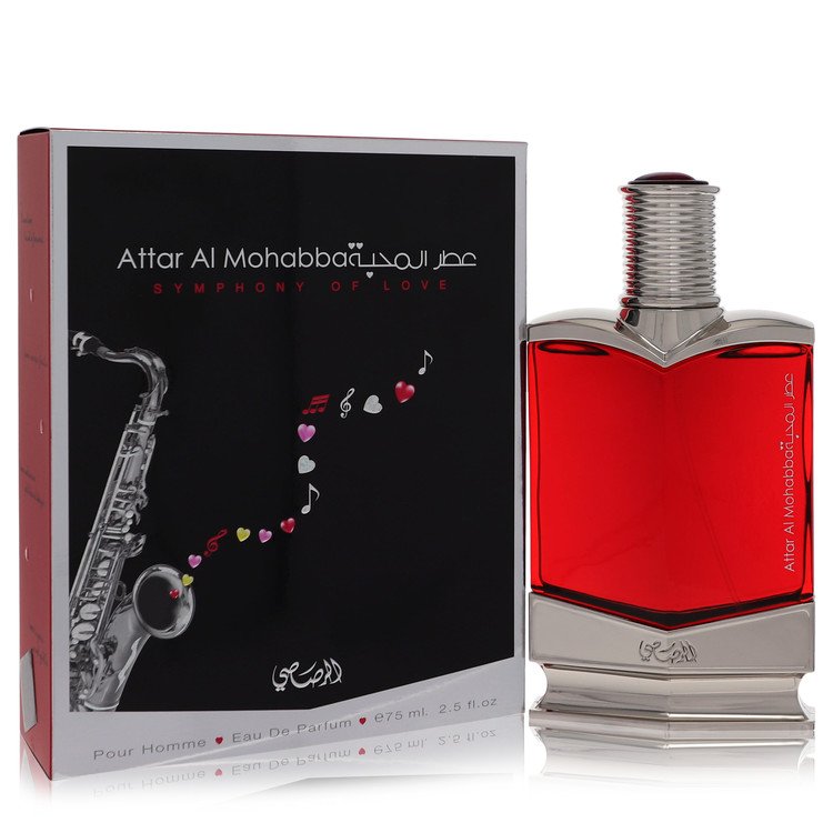 Rasasi Attar Al Mohabba Eau De Parfum Spray for Men, 2.5 oz (75 ml)