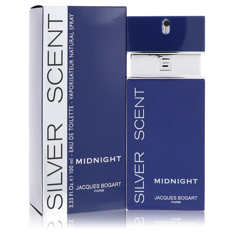 Jacques Bogart Silver Scent Midnight Eau de Toilette Spray 3.4 oz / 100 ml for Men