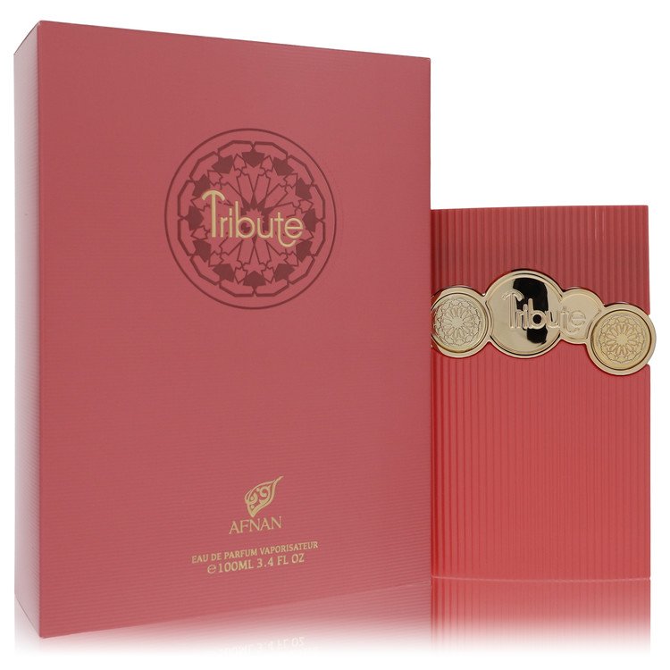Afnan Tribute Pink Eau de Parfum Spray 3.4 oz / 100 ml for Women