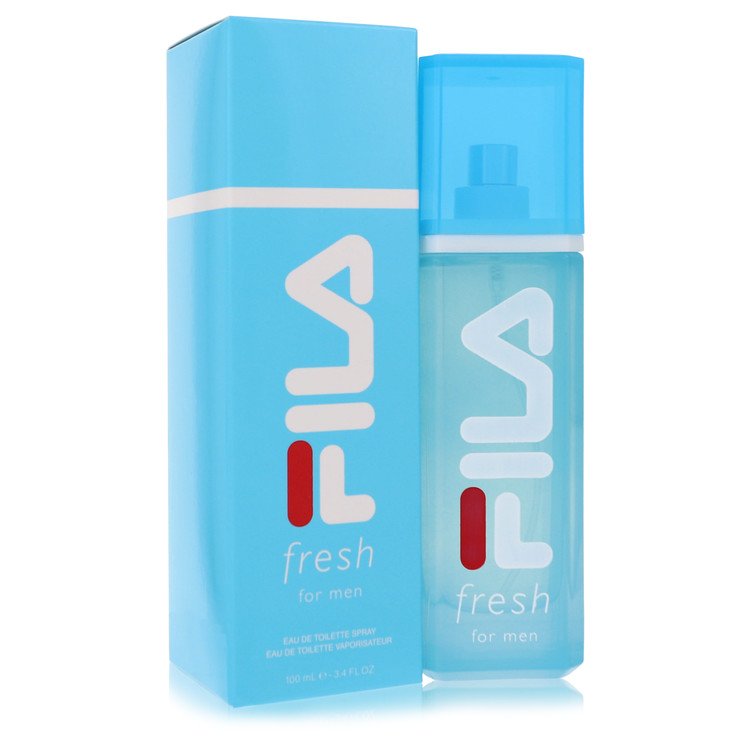 Fila Fresh Eau De Toilette Spray for Men, 3.4 oz / 100 ml