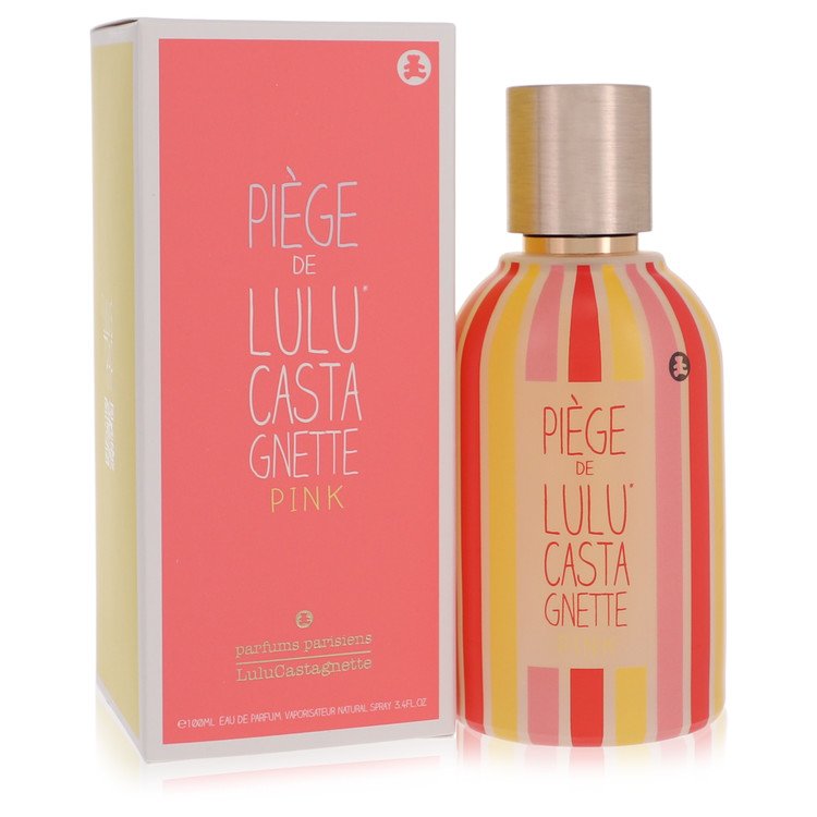Lulu Castagnette Pink Eau de Parfum Spray 3.4 oz (100 ml) for Women