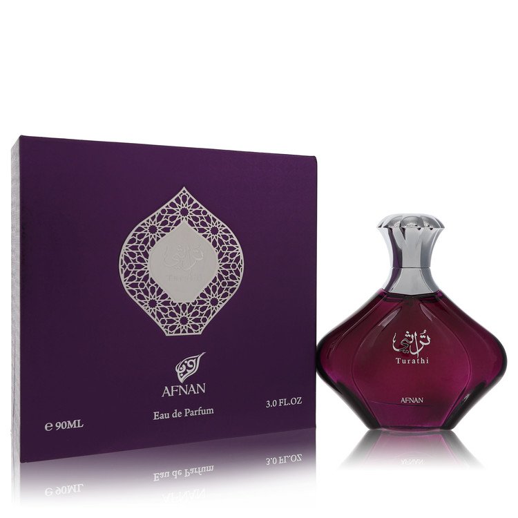 Afnan Turathi Purple Eau de Parfum Spray for Women 3 oz / 90 ml