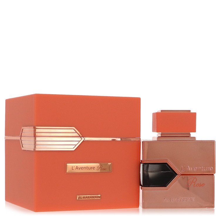 Al Haramain L'Aventure Rose Eau de Parfum Spray 3.4 oz (100 ml) for Women