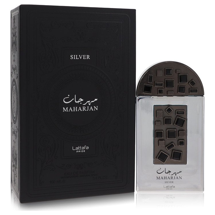 Lattafa Pride Maharjan Silver Unisex Eau De Parfum Spray 3.4 oz / 100 ml